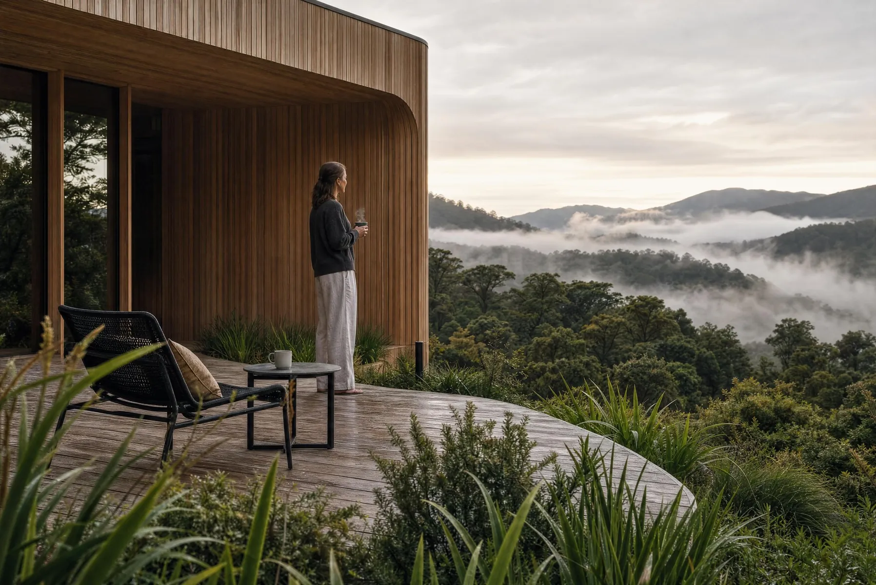 Treehouse retreat in native bush